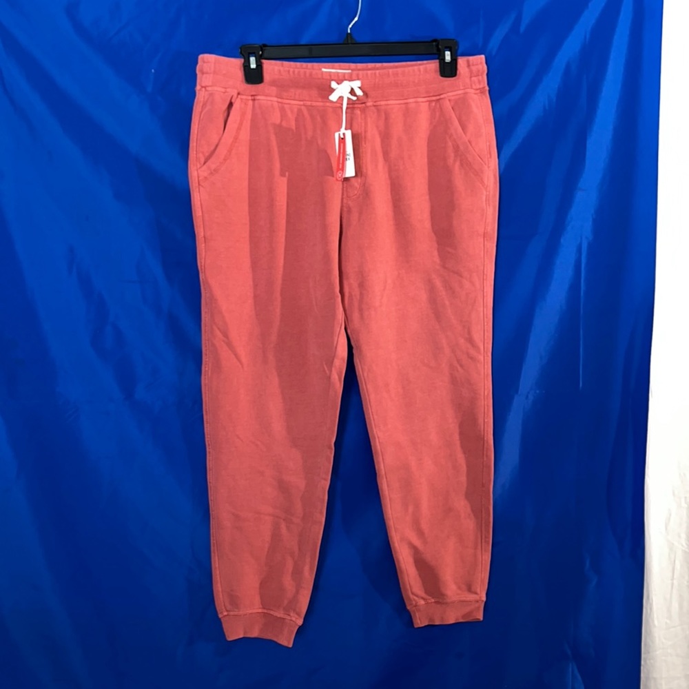 Women’s Marine layer dressy, sweat, pants, size large, Tandori Spice color